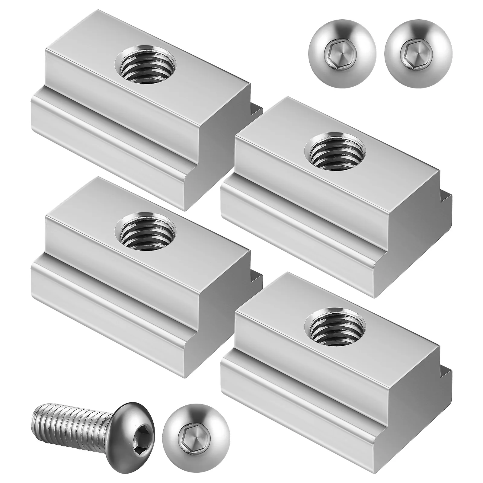 4 Pcs Accessories Rack Accessories Pickup Truck Bed Rail Slot Rail Nuts Truck Rails Mount Fastener 8\
4 Pcs Accessories Rack Accessories Pickup Truck Bed Rail Slot Rail Nuts Truck Rails Mount Fastener 8\