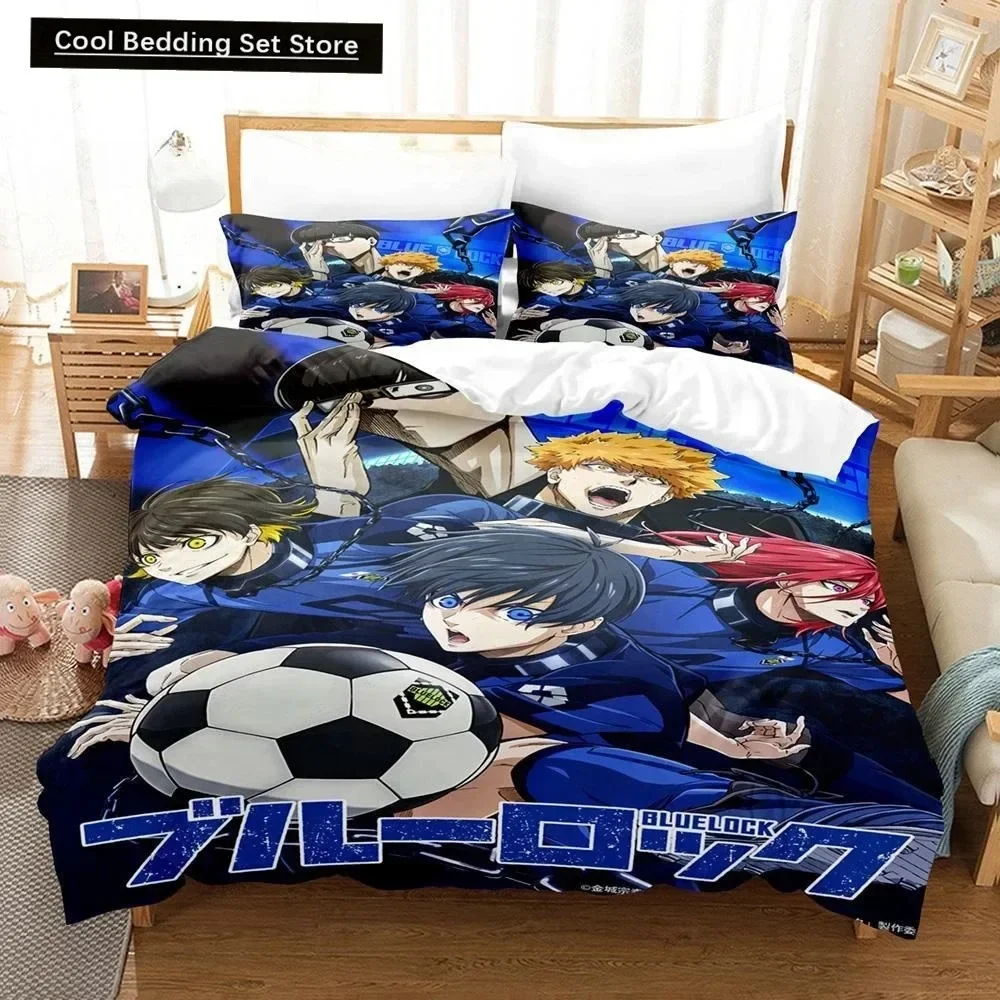 3D Print Anime Bed Sheet Bluelock Bedding Set Single Twin Full Queen King Size Bed Set Adult Kid Bedroom Duvetcover Sets
3D Print Anime Bed Sheet Bluelock Bedding Set Single Twin Full Queen King Size Bed Set Adult Kid Bedroom Duvetcover Sets