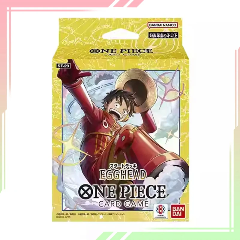 Bandai One Piece Card Game Stc-29 Egghead Preconstructed Starter Deck Opcg Trading Card Set For Anime Collectors Tabletop Game
Bandai One Piece Card Game Stc-29 Egghead Preconstructed Starter Deck Opcg Trading Card Set For Anime Collectors Tabletop Game