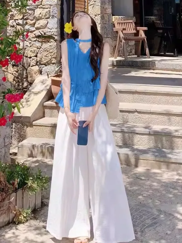 Summer Dopaamine Cotton Linen Set Beautiful Bright Beach Vacation Style Whole Set Women's Fashion Set Sweet Style V-neck Shor...
Summer Dopaamine Cotton Linen Set Beautiful Bright Beach Vacation Style Whole Set Women's Fashion Set Sweet Style V-neck Shor...