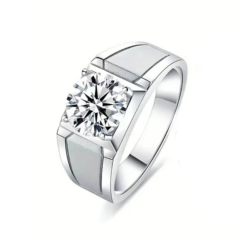 ZFSILVER s925 Silver Fashion Luxury Trendy Color D 3ct Moissanite Simple Ring Charms Men Women Wedding Party Jewelry Gift DR0810
ZFSILVER s925 Silver Fashion Luxury Trendy Color D 3ct Moissanite Simple Ring Charms Men Women Wedding Party Jewelry Gift DR0810