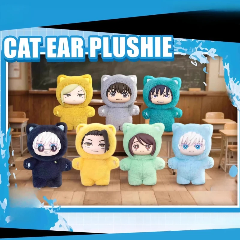 HOT Anime Original Jujutsu Kaisen 2 Cat Ear Plushie Gojo Satoru EAKI Series Blind Box Figure Mystery BoxCollection Kid Gift Toy
HOT Anime Original Jujutsu Kaisen 2 Cat Ear Plushie Gojo Satoru EAKI Series Blind Box Figure Mystery BoxCollection Kid Gift Toy