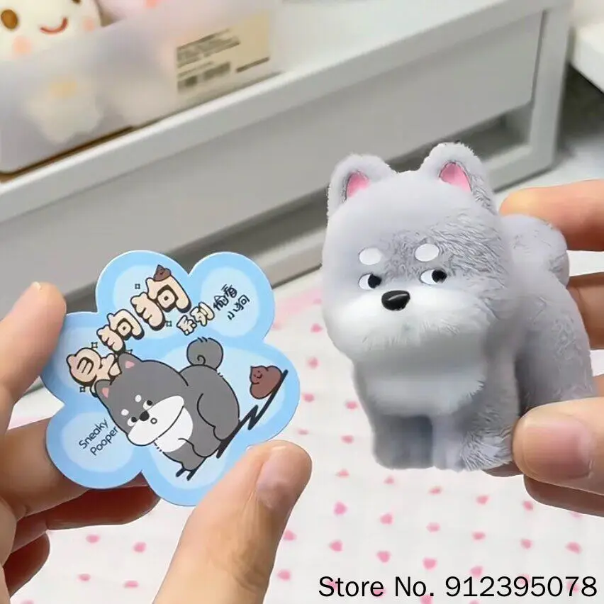 52Toys Blind Box Flocked Dog Figurine PooPoo Pups Series Cute Abstract Designer Toy Desktop Ornament Collection Holiday Gift
52Toys Blind Box Flocked Dog Figurine PooPoo Pups Series Cute Abstract Designer Toy Desktop Ornament Collection Holiday Gift