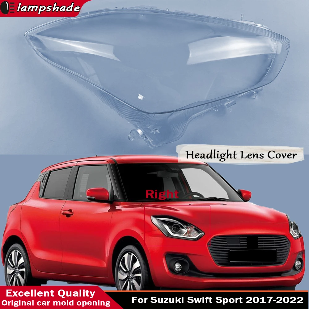 Front Headlight Clear Lens Cover Clear Headlamp Shell Headlight Cover ransparent Lampshade For Suzuki Swift Sport 2017 - 2022
Front Headlight Clear Lens Cover Clear Headlamp Shell Headlight Cover ransparent Lampshade For Suzuki Swift Sport 2017 - 2022