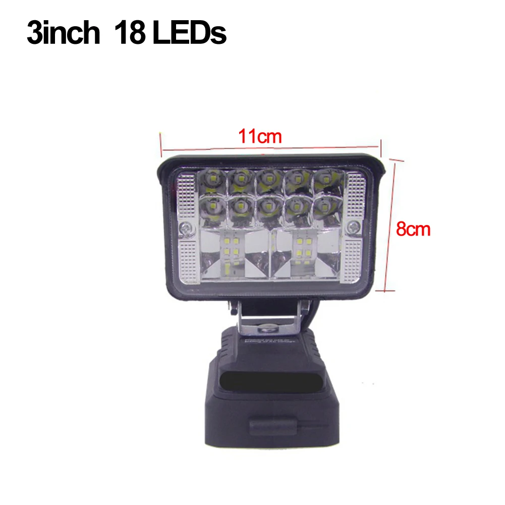 Job Sites 20V Battery Flashlight Adjustable Brightness 20V Battery Compatible Work Light Waterproof Work Light
Job Sites 20V Battery Flashlight Adjustable Brightness 20V Battery Compatible Work Light Waterproof Work Light