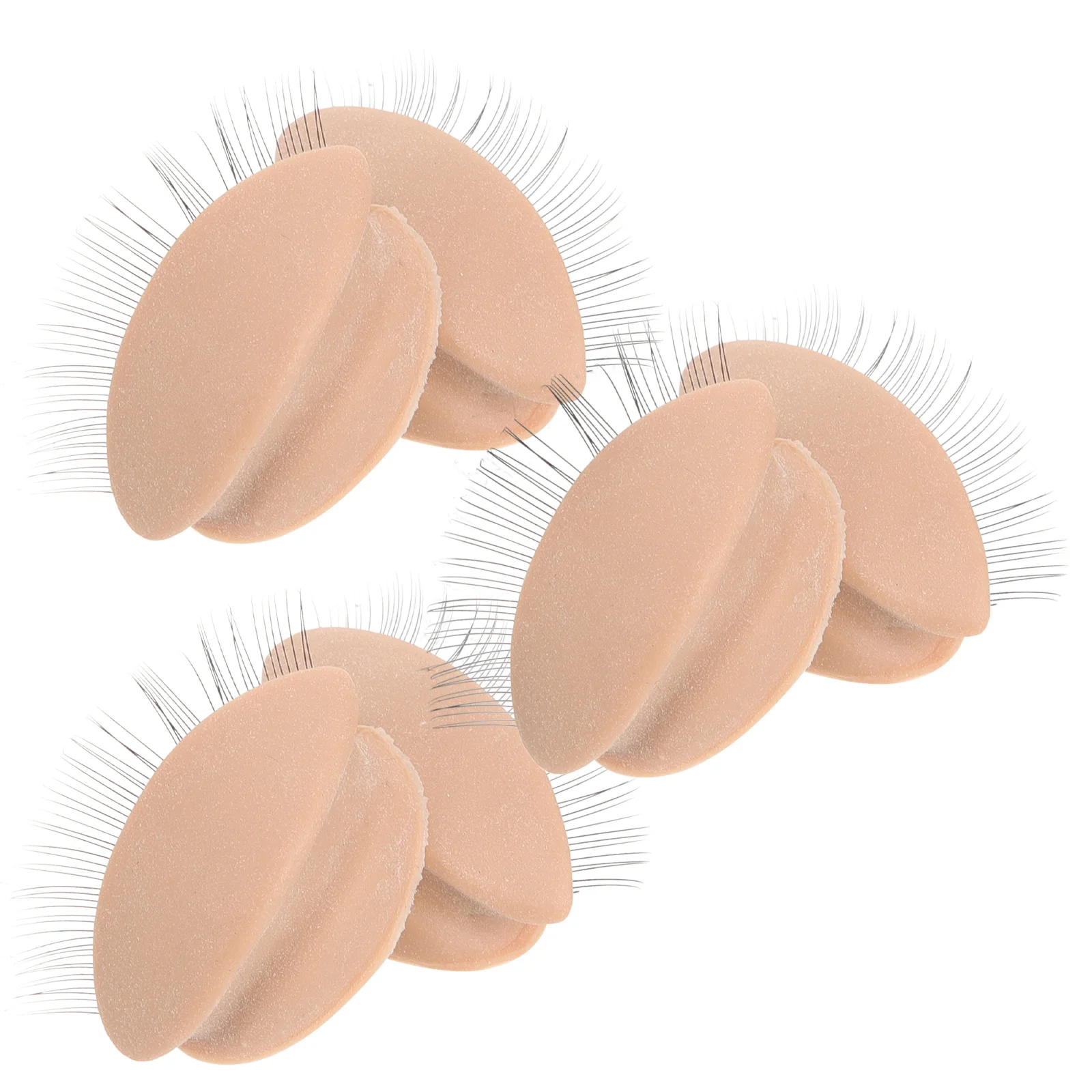 3 Pairs Eyelids for Lash Practice Removable Replacement Eyelash Model Training Kit Mannequin False Eyelid Long Lasting Durable
3 Pairs Eyelids for Lash Practice Removable Replacement Eyelash Model Training Kit Mannequin False Eyelid Long Lasting Durable