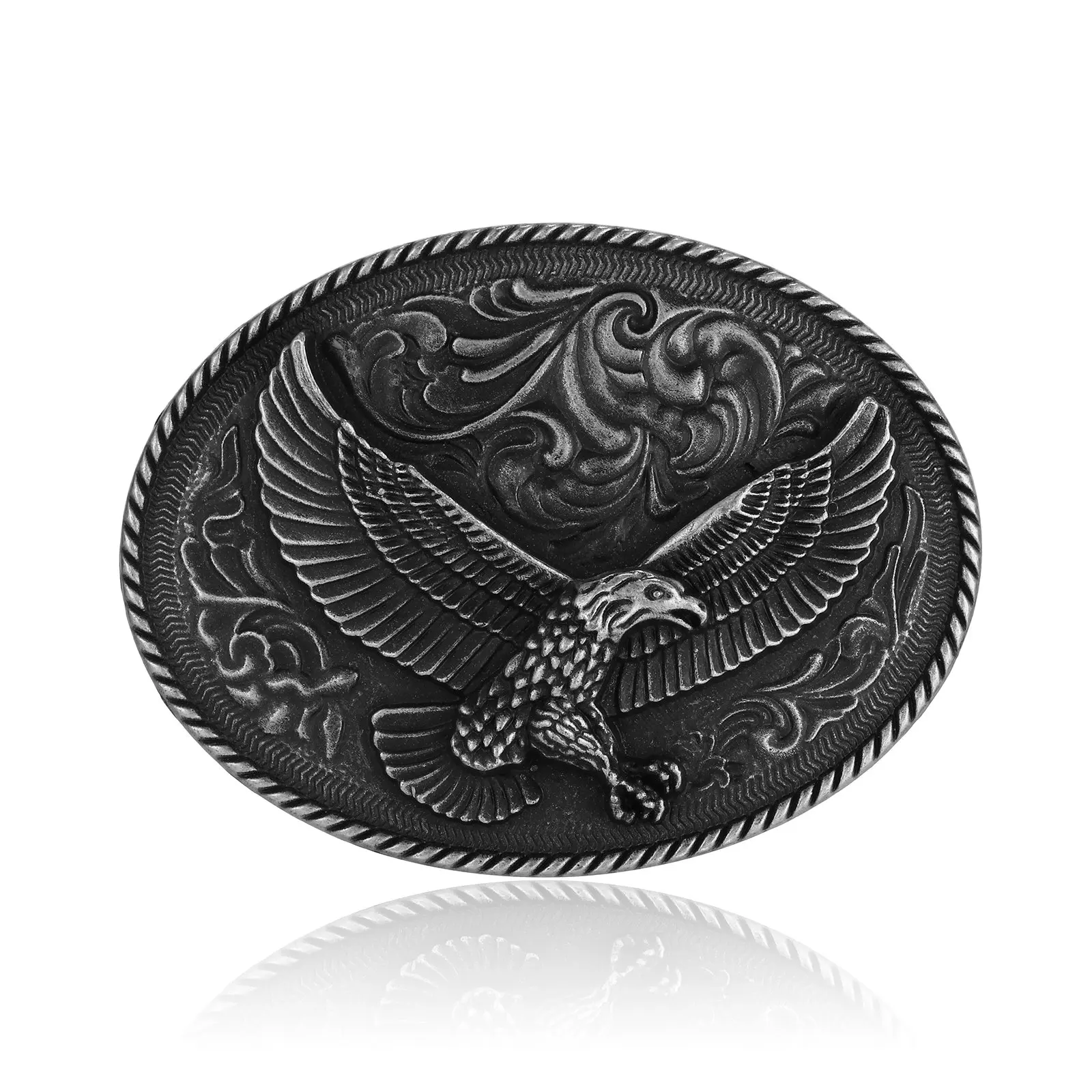 Western cowboy zinc alloy wings high flying eagle yearning for freedom attitude buckle
Western cowboy zinc alloy wings high flying eagle yearning for freedom attitude buckle