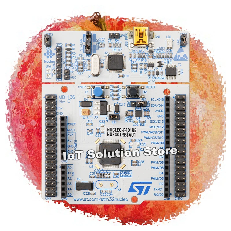 NUCLEO-F401RE STM32 Nucleo-64 Development Board with STM32F401RE MCU NUCLEO F401RE
NUCLEO-F401RE STM32 Nucleo-64 Development Board with STM32F401RE MCU NUCLEO F401RE
