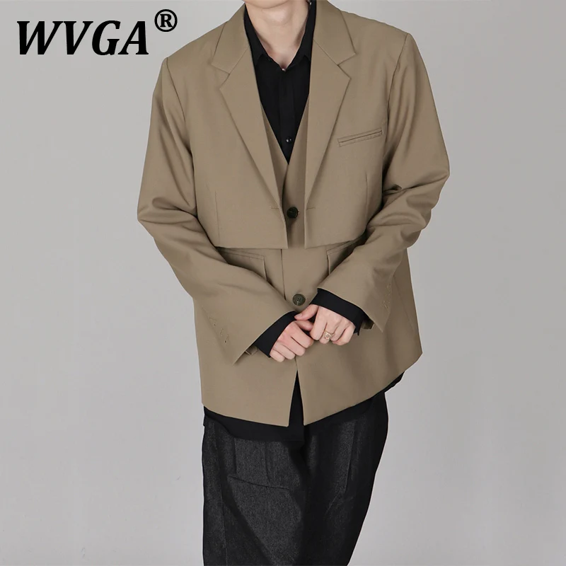 WVGA Spring Autumn New Men Tide Y2K Japanese Korean Vintage Trendy Fake Two Pieces Blazer Niche Chic Casual Suit-Coats Ins W8358
WVGA Spring Autumn New Men Tide Y2K Japanese Korean Vintage Trendy Fake Two Pieces Blazer Niche Chic Casual Suit-Coats Ins W8358