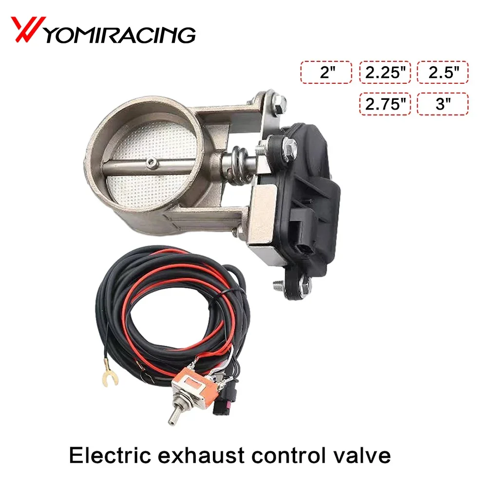 Electric Exhaust Control Valve2"/2.25"/2.5"/2.75"/3" Exhaust Control Valve - Low Pressure For Exhaust Catback Downpipe
Electric Exhaust Control Valve2"/2.25"/2.5"/2.75"/3" Exhaust Control Valve - Low Pressure For Exhaust Catback Downpipe