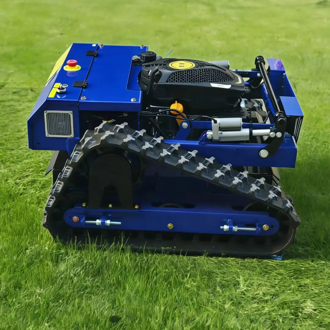 Customized Smart Robotic Tracked Lawn Mower All-terrain Walking Remote Emergency Stop Adjustable Mowing Height Lawn Trimmer
Customized Smart Robotic Tracked Lawn Mower All-terrain Walking Remote Emergency Stop Adjustable Mowing Height Lawn Trimmer