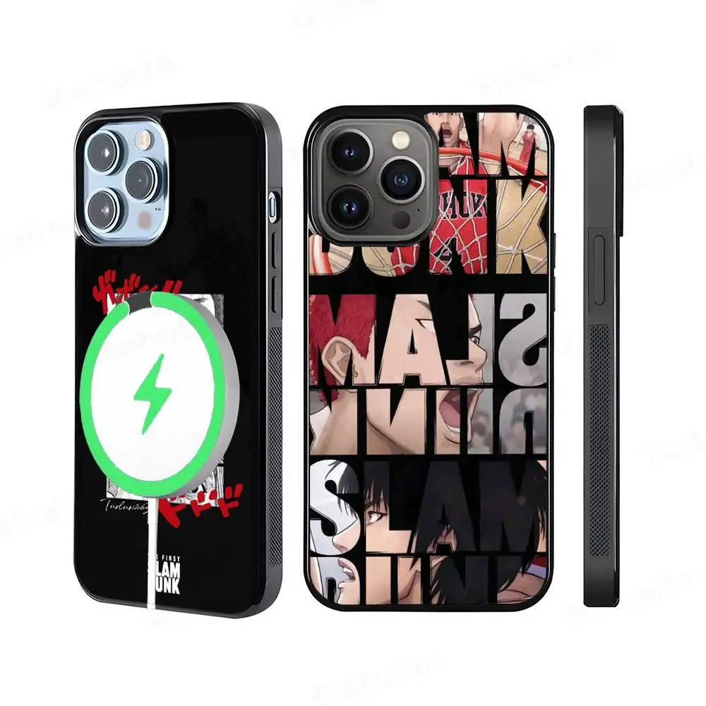 Lovely Anime Slam Dunk Phone Case Magnetic Case For IPhone 16 14 13 12 11 15 Pro Max Plus For Magsafe Wireless Charge Cover
Lovely Anime Slam Dunk Phone Case Magnetic Case For IPhone 16 14 13 12 11 15 Pro Max Plus For Magsafe Wireless Charge Cover