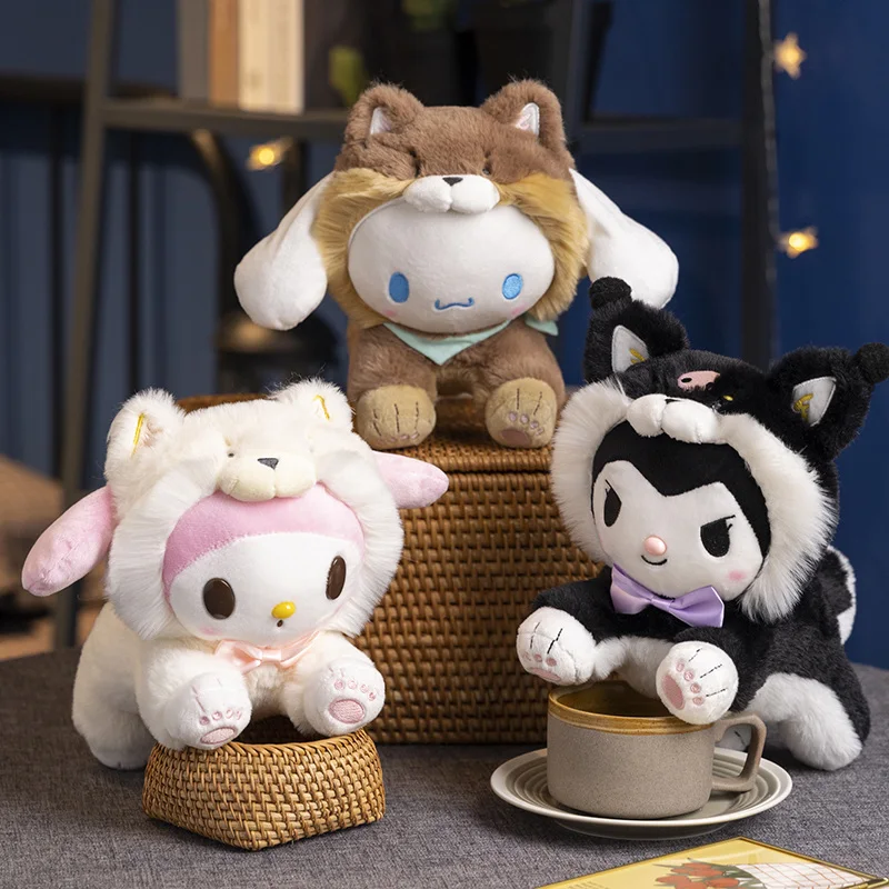 Sanrio Cute Kuromi My Melody Turn into Shiba Inu Plush Toy Lovely Stuffed Anime Cinnamoroll Plushies Appease Doll For Girl
Sanrio Cute Kuromi My Melody Turn into Shiba Inu Plush Toy Lovely Stuffed Anime Cinnamoroll Plushies Appease Doll For Girl