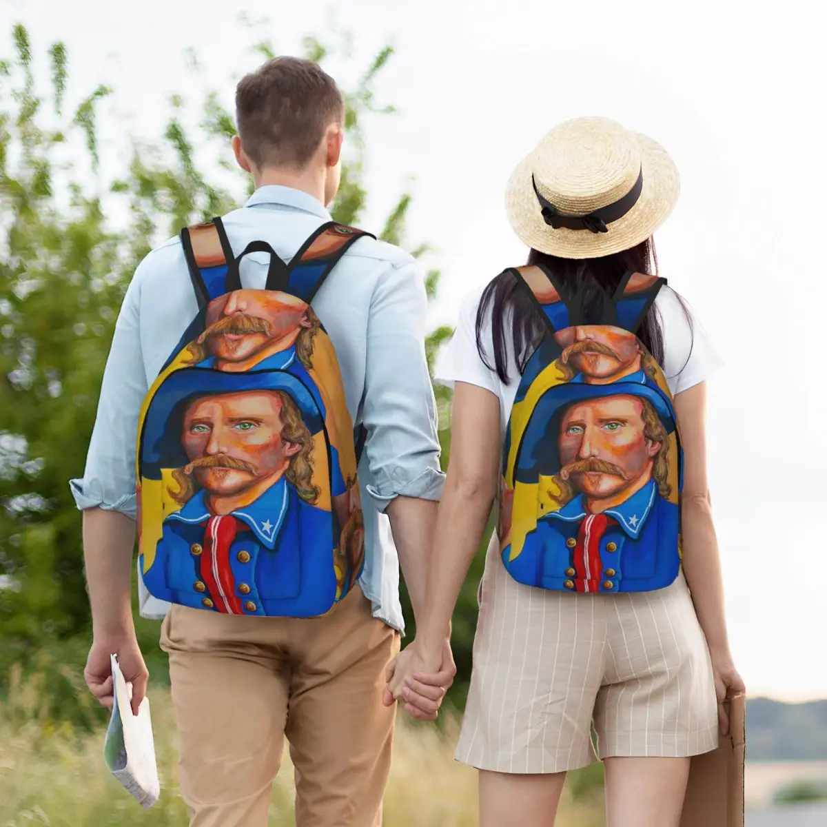 General George Armstrong Custer Backpack Student BookBag Children School Bag Laptop Shoulder Bags for Men Women
General George Armstrong Custer Backpack Student BookBag Children School Bag Laptop Shoulder Bags for Men Women