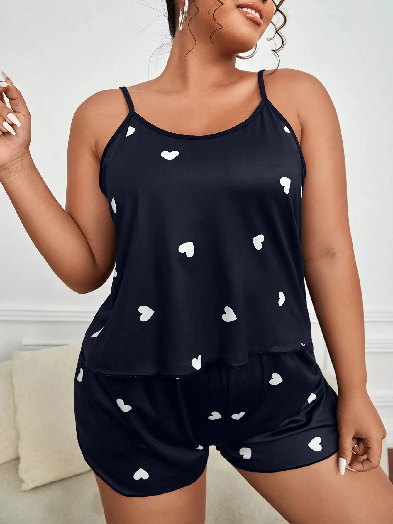 2 Pieces Pajamas Set for Women Sleepwear Loose Crop Tops+Shorts Suit Loungewear Home Clothes Plus Size 3XL 4XL 5XL
2 Pieces Pajamas Set for Women Sleepwear Loose Crop Tops+Shorts Suit Loungewear Home Clothes Plus Size 3XL 4XL 5XL