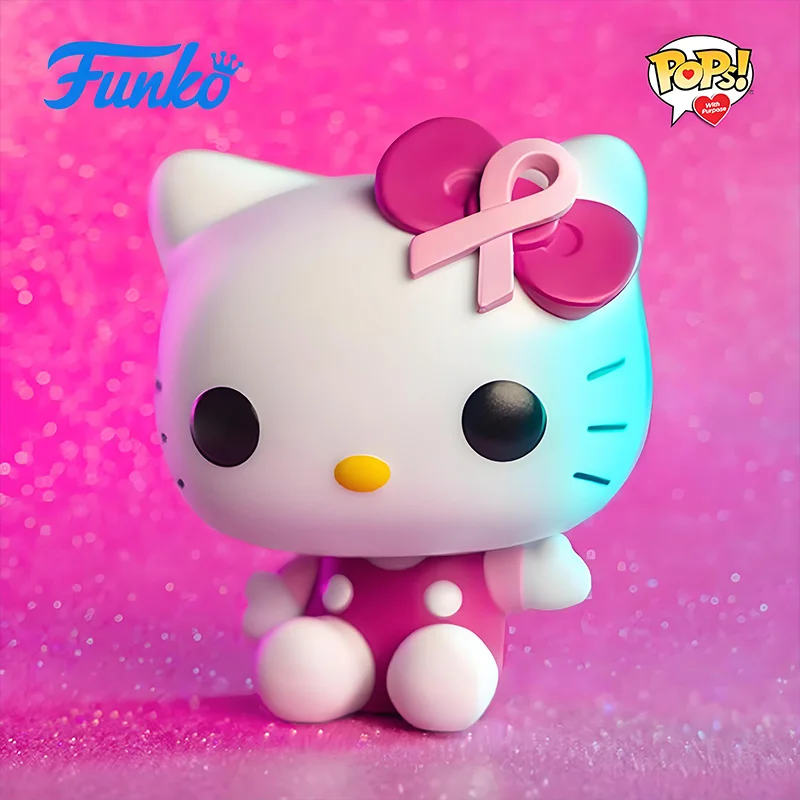 Genuine Edition FUNKO POP Hello Kitty Pink Plush Doll Anime Character Action Desktop in-vehicle Decoration Collectible Model
Genuine Edition FUNKO POP Hello Kitty Pink Plush Doll Anime Character Action Desktop in-vehicle Decoration Collectible Model