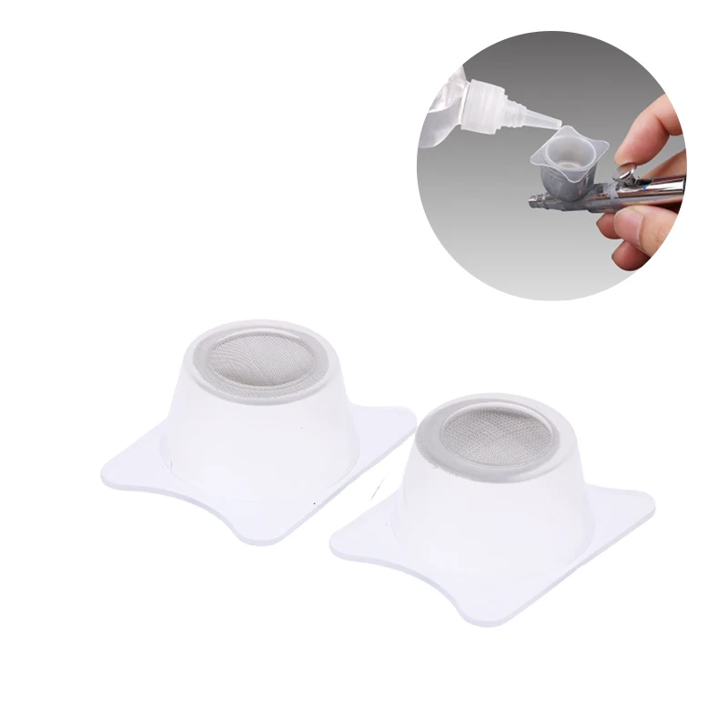 2Pcs Airbrush Special Paint Purification Cup For 24mm-33mm Transparent Filter Cup Filtering Paint Impurities Model Coloring Tool
2Pcs Airbrush Special Paint Purification Cup For 24mm-33mm Transparent Filter Cup Filtering Paint Impurities Model Coloring Tool