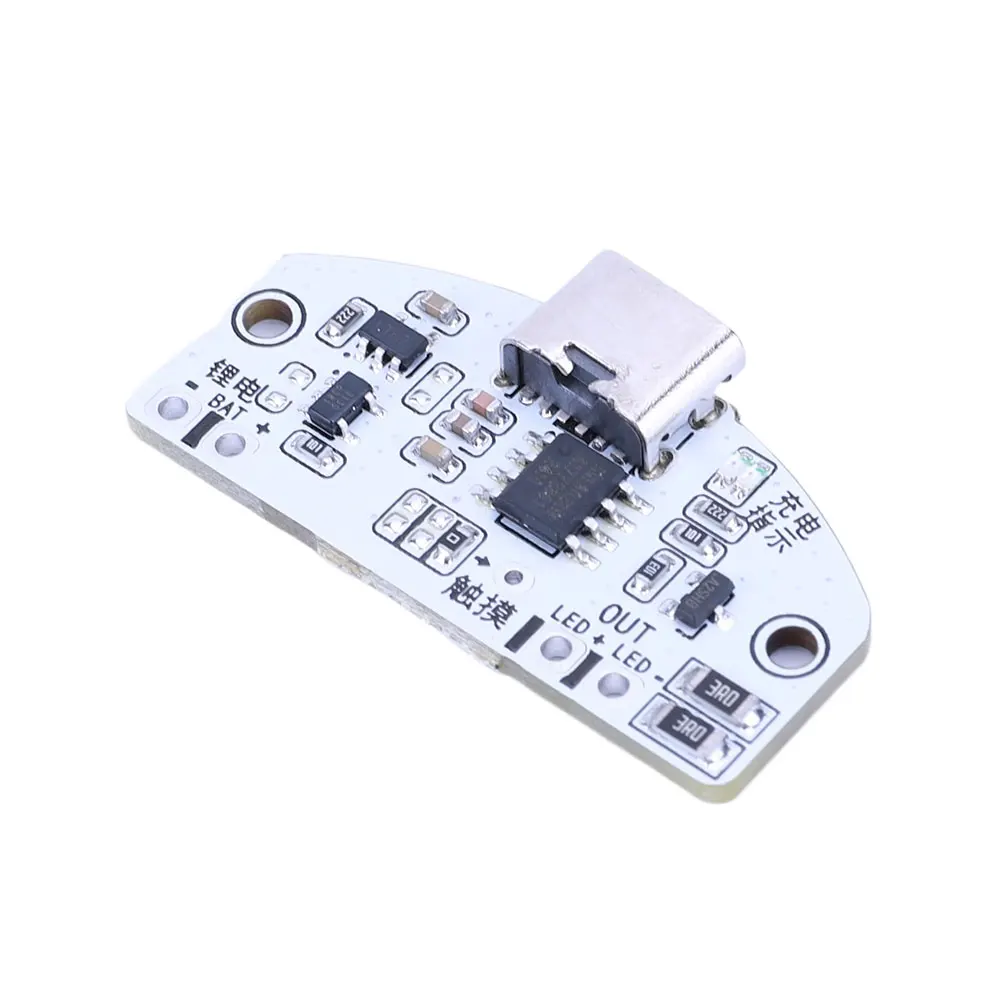 3 W Type-C Table Lamp Circuit Board USB Charging 3-Gear Stepless Dimming Led Touch Small Night Lamp Control Module
3 W Type-C Table Lamp Circuit Board USB Charging 3-Gear Stepless Dimming Led Touch Small Night Lamp Control Module