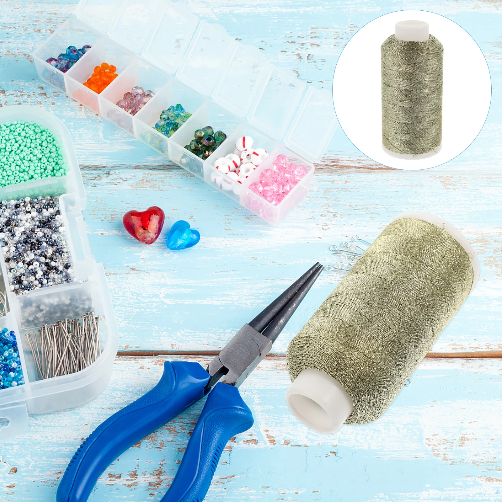 Flexible Jewelry Making Braided Durable Craft Beading String Diy Sculpting Armature Thread Friendship Bracelet Handmade Yarns
Flexible Jewelry Making Braided Durable Craft Beading String Diy Sculpting Armature Thread Friendship Bracelet Handmade Yarns