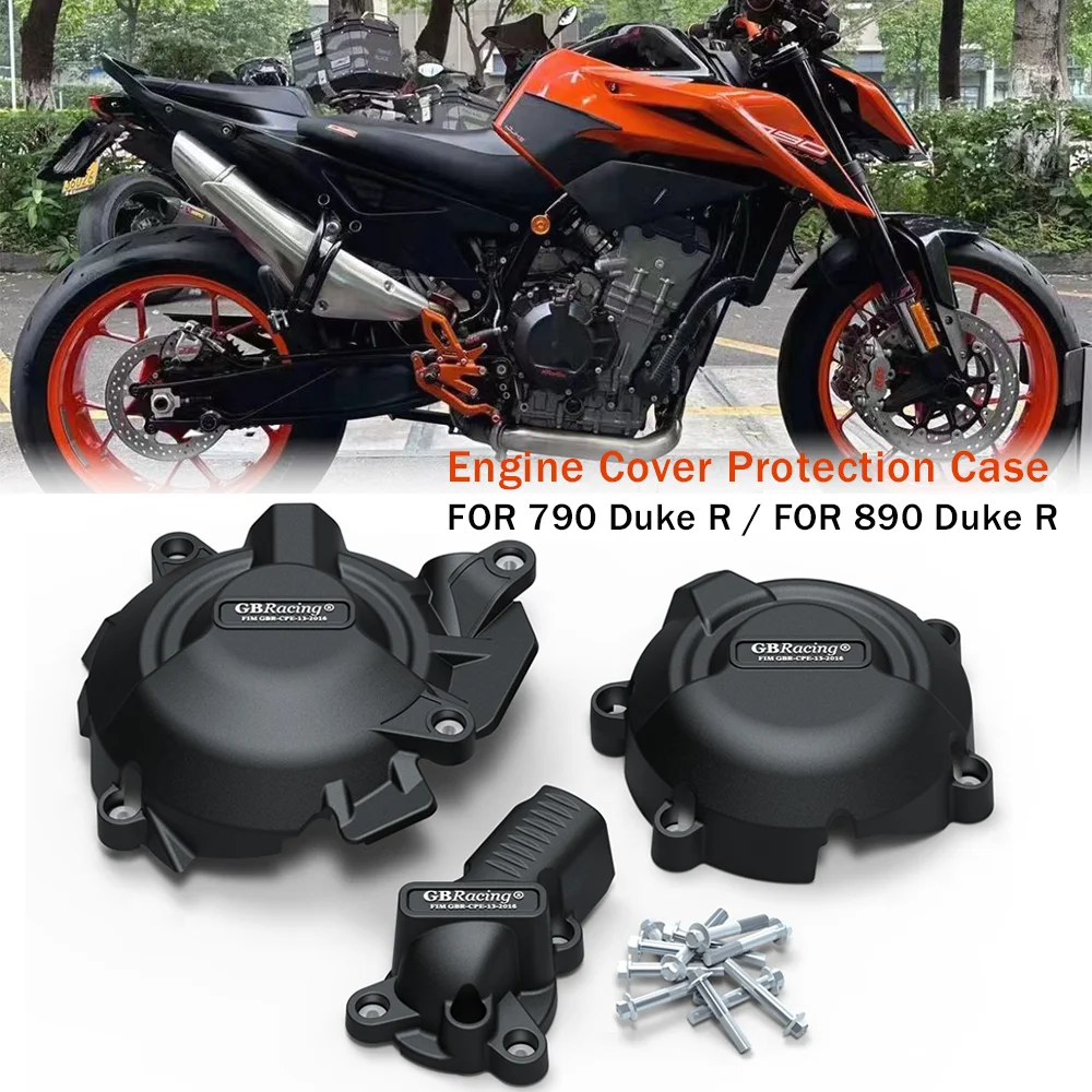 Motorcycle Engine Cover Sets Bonnet Protector Engine Cover For KTM 790 Duke R 2018-2023 / 890 Duke R 2020-2023
Motorcycle Engine Cover Sets Bonnet Protector Engine Cover For KTM 790 Duke R 2018-2023 / 890 Duke R 2020-2023