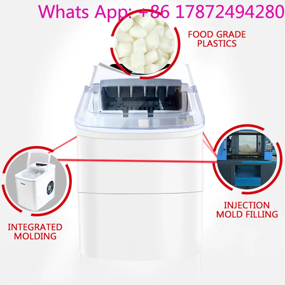 Commercial Portable Electric Ice Maker Automatic Milk Tea Shop 15kg Ice Making Machine Mini Ice Cube Making Machine
Commercial Portable Electric Ice Maker Automatic Milk Tea Shop 15kg Ice Making Machine Mini Ice Cube Making Machine