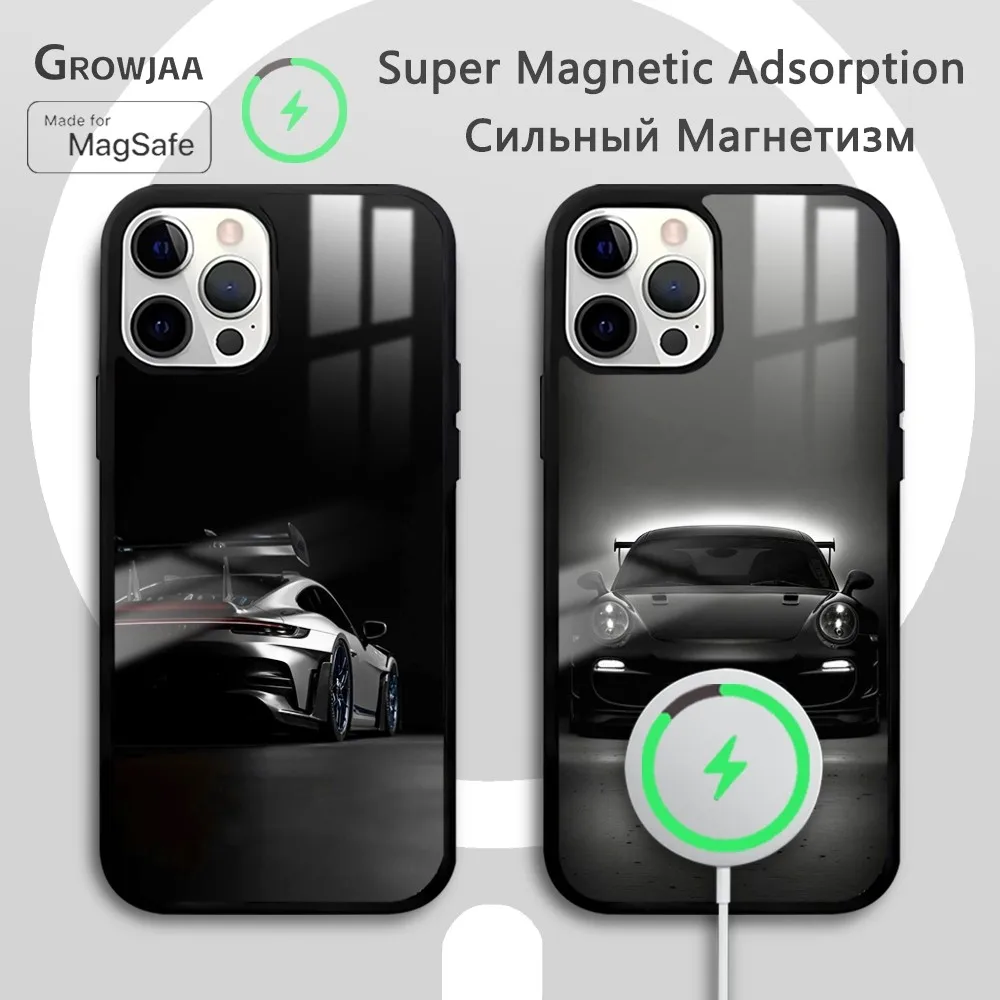 911 Supercar Luxury Cool Phone Case For iPhone 16 15 14 13 12 11 Pro Max Plus Mini New Magsafe Mirror Wireless Magnetic CoverFun
911 Supercar Luxury Cool Phone Case For iPhone 16 15 14 13 12 11 Pro Max Plus Mini New Magsafe Mirror Wireless Magnetic CoverFun