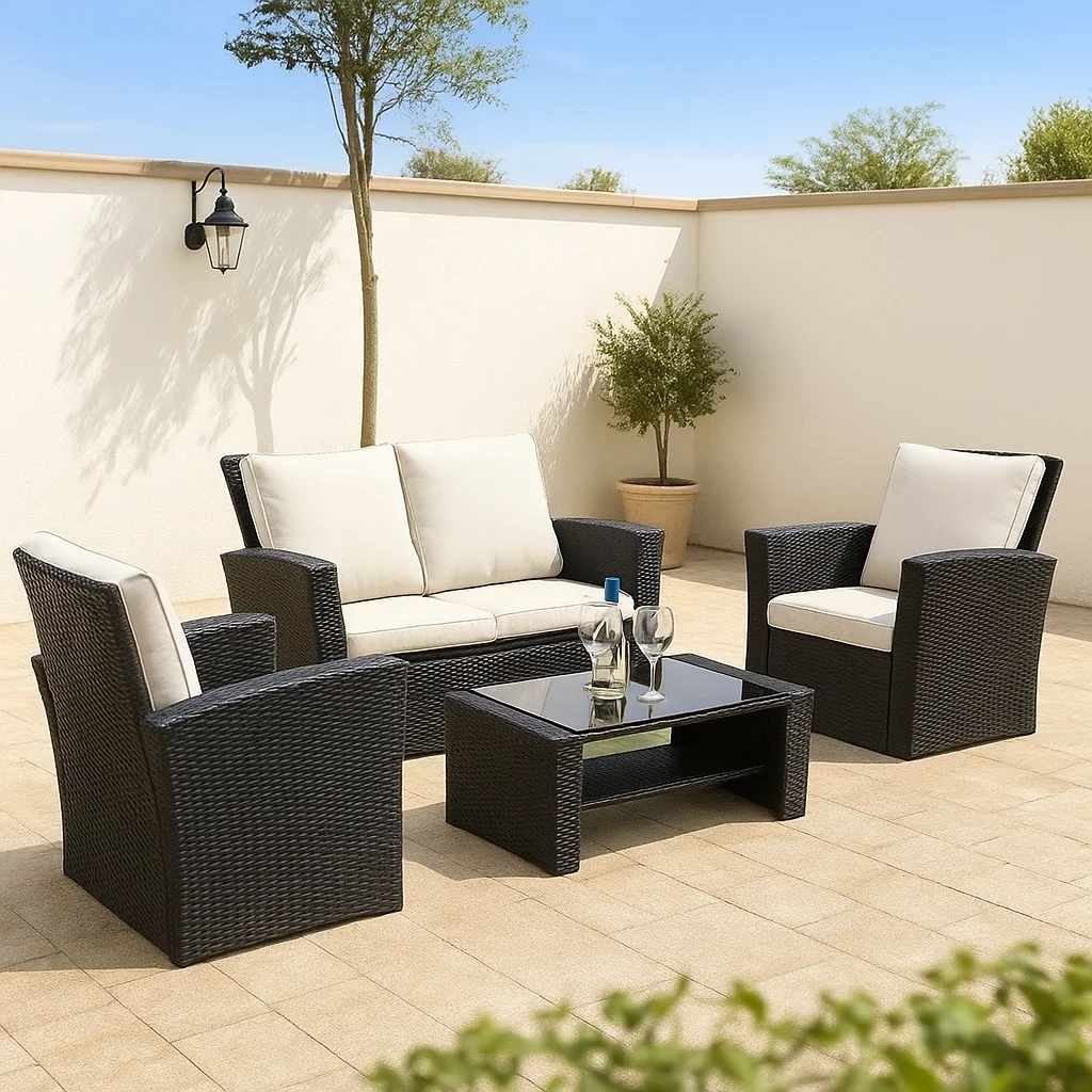 All Weather Comfortable Outdoor Conversation Set Rattan Sofa Set Terrace & Patio Sofa Garden Sofas Rattan Outdoor Furniture
All Weather Comfortable Outdoor Conversation Set Rattan Sofa Set Terrace & Patio Sofa Garden Sofas Rattan Outdoor Furniture