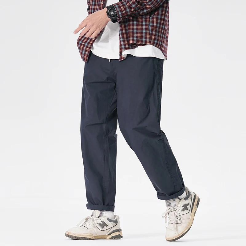 Khaki Color Men's Casual Pants Spring Summer Thin Straight Tube Loose Cool Feeling Workwear American Sle Nine Points
Khaki Color Men's Casual Pants Spring Summer Thin Straight Tube Loose Cool Feeling Workwear American Sle Nine Points