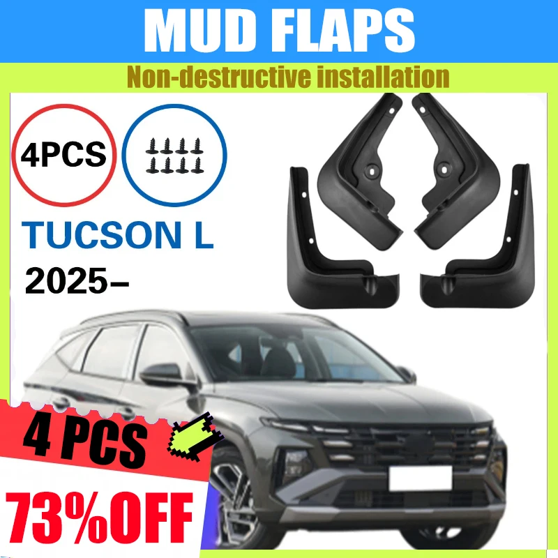 Suitable for overseas version of 25 Tucson plastic mudguards 21TUCSON mudguard
Suitable for overseas version of 25 Tucson plastic mudguards 21TUCSON mudguard