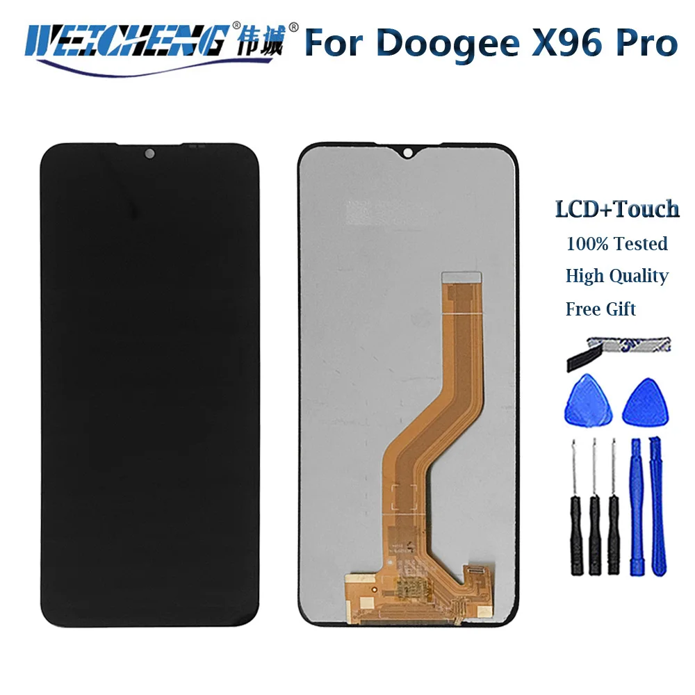 New Original For DOOGEE X96 Pro LCD Display + Screen Touch Digitized Assembly For X96Pro Replacement With Tools Phone Parts
New Original For DOOGEE X96 Pro LCD Display + Screen Touch Digitized Assembly For X96Pro Replacement With Tools Phone Parts