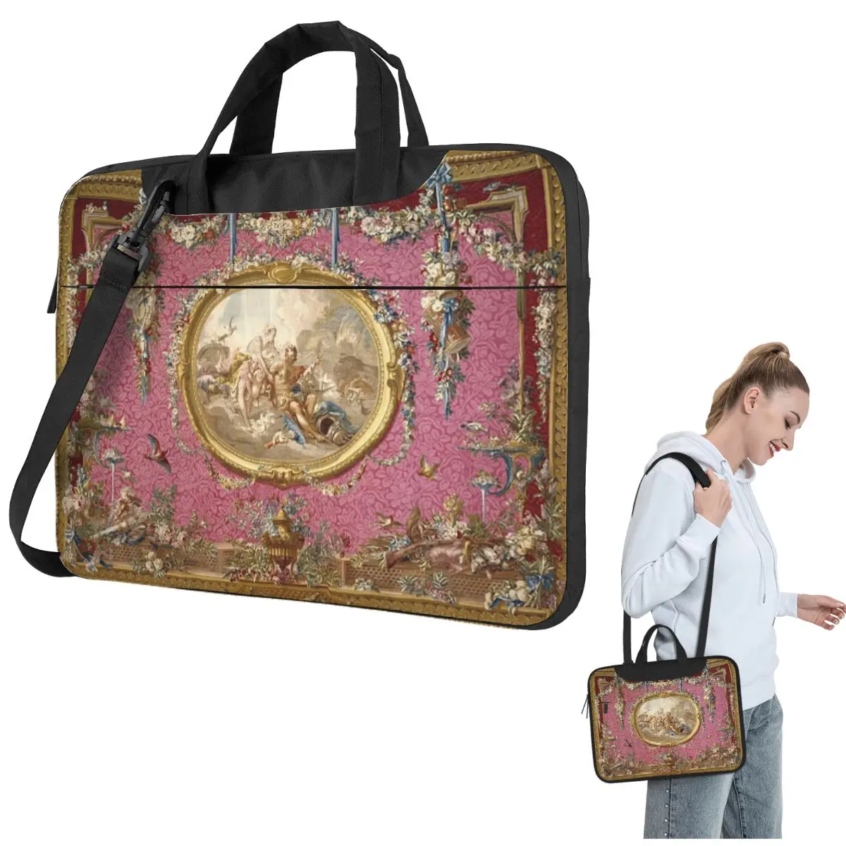 Francois Boucher Venus Aux Forges De Vulcain Crossbody Laptop Bag Case Computer Bag 13 14 15.6 Inch Notebook Pouch for Lenovo
Francois Boucher Venus Aux Forges De Vulcain Crossbody Laptop Bag Case Computer Bag 13 14 15.6 Inch Notebook Pouch for Lenovo
