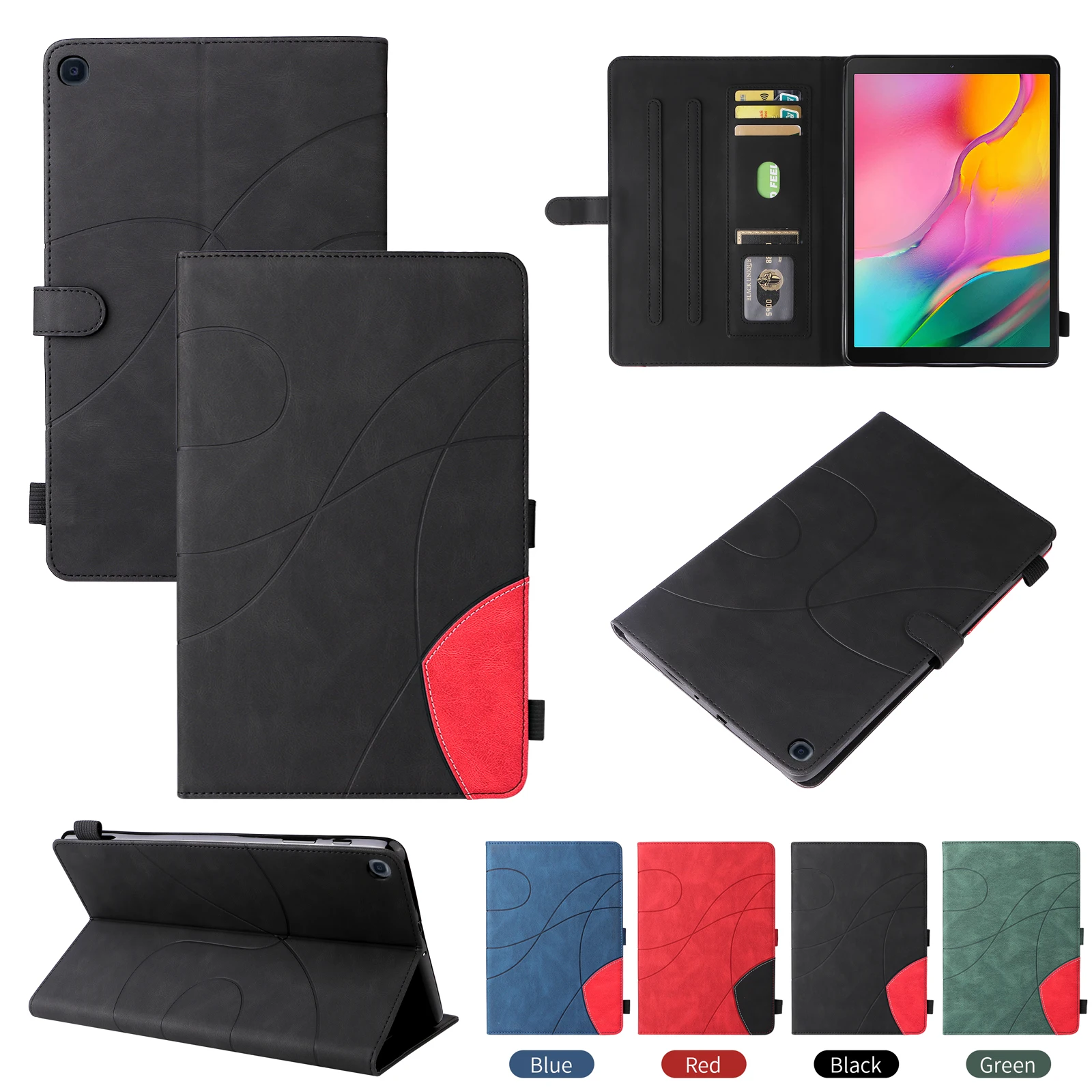 Чехол для Samsung Galaxy Tab A 10,1 2019, SM-T510 SM-T515, деловой кожаный флип-чехол с подставкой и слотом для карт
Чехол для Samsung Galaxy Tab A 10,1 2019, SM-T510 SM-T515, деловой кожаный флип-чехол с подставкой и слотом для карт