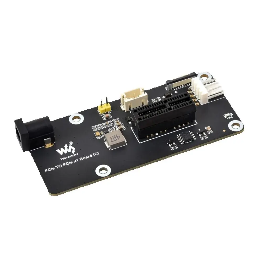 Разъем Waveshare PCIe FFC для стандартной платы адаптера слота PCIe x1 (C) для Raspberry Pi 5, совместимый с PCIe x1, x4, x8
Разъем Waveshare PCIe FFC для стандартной платы адаптера слота PCIe x1 (C) для Raspberry Pi 5, совместимый с PCIe x1, x4, x8