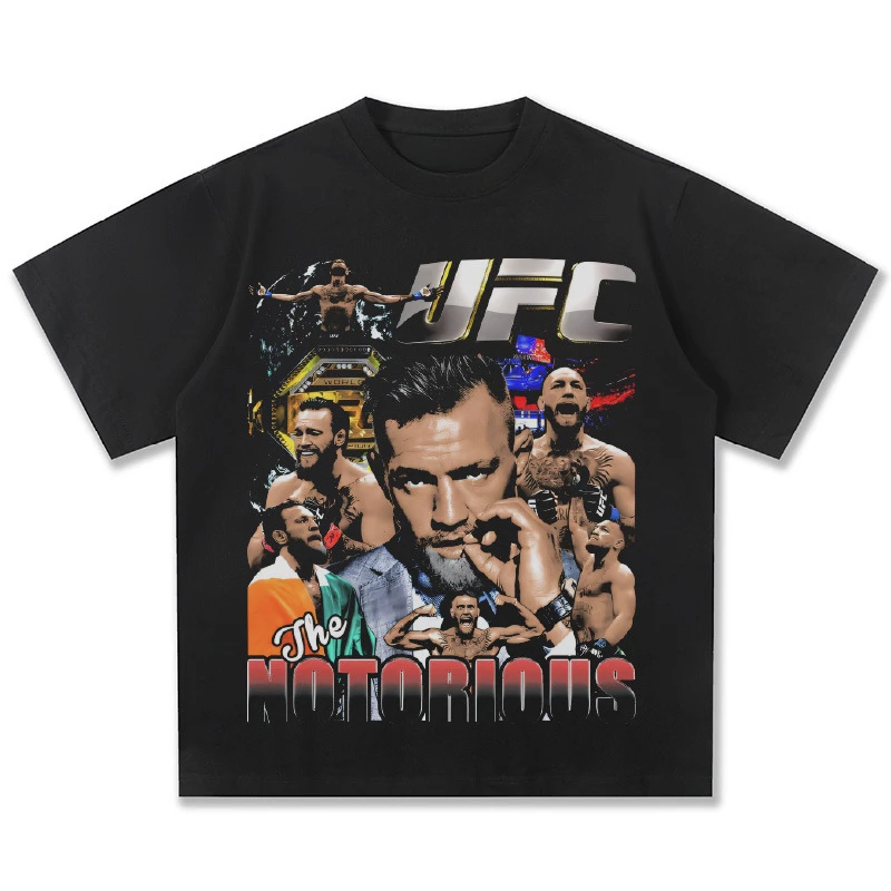 Boxing Notorious American Heavy Print T-shirt Retro Everything Fashion Comfortable Loose Cotton Round Neck Short-sleeved T-shirt
Boxing Notorious American Heavy Print T-shirt Retro Everything Fashion Comfortable Loose Cotton Round Neck Short-sleeved T-shirt