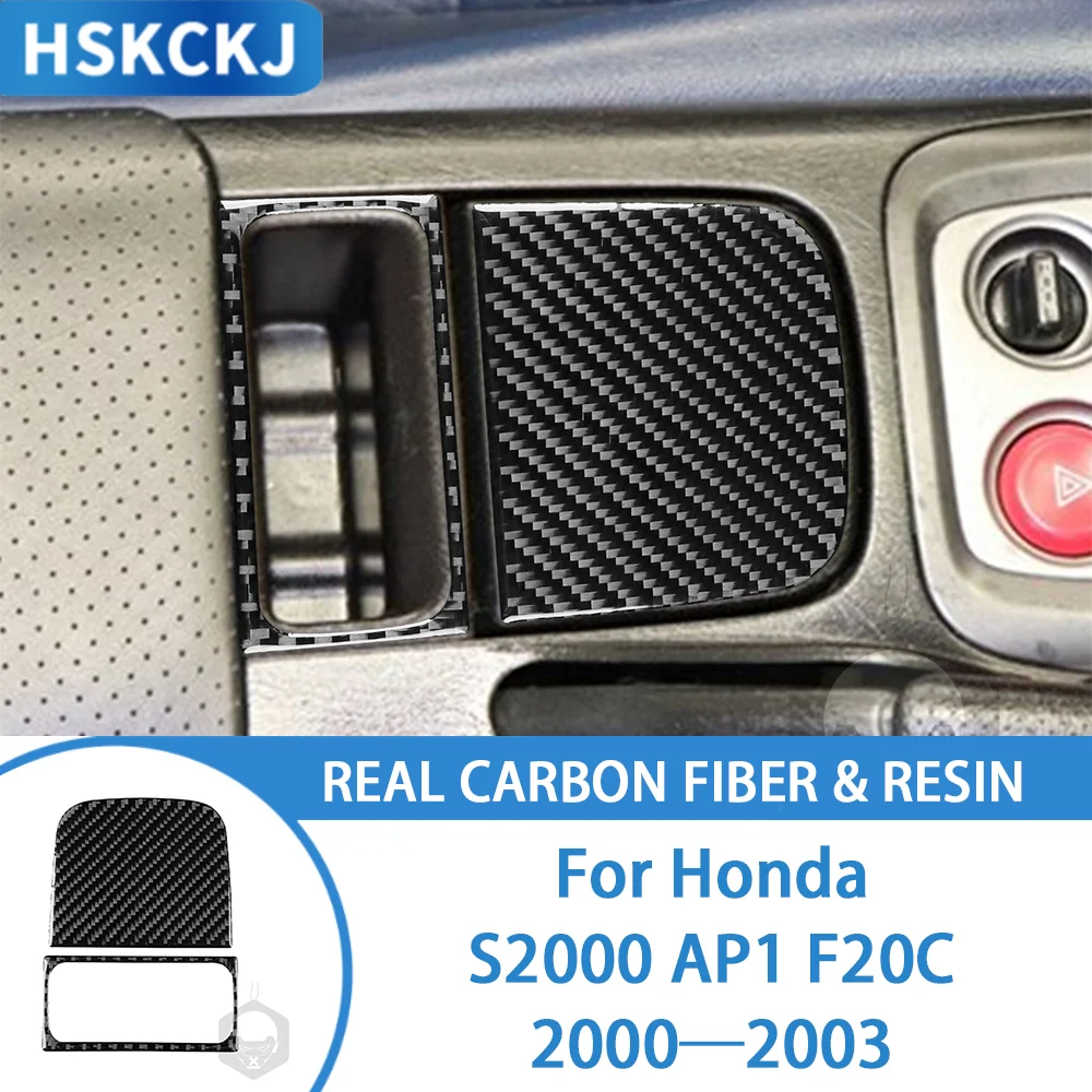 For Honda S2000 AP1 F20C 2000-2003 Carbon Fiber Handbrake Storage Decorative Panel Interior Car Accessories Cover Stickers Trim
For Honda S2000 AP1 F20C 2000-2003 Carbon Fiber Handbrake Storage Decorative Panel Interior Car Accessories Cover Stickers Trim