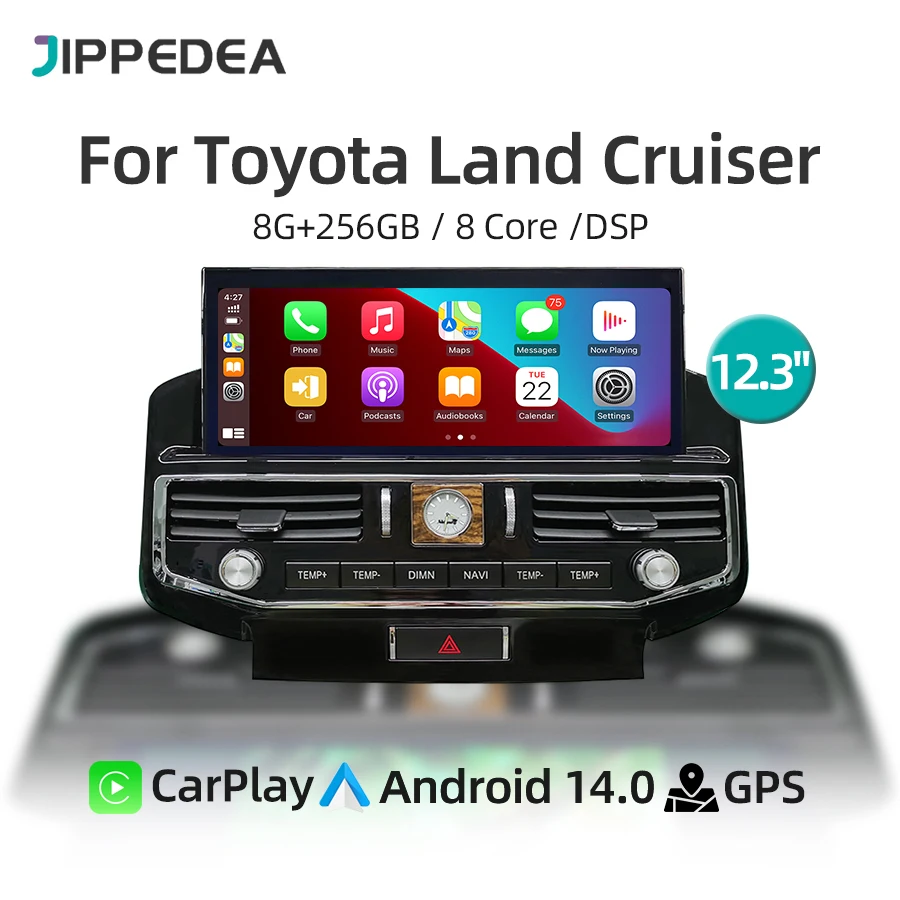 Автомобильный мультимедийный плеер Android 14, радио для Toyota Land Cruiser 200 LC200 2008-2015, навигация CarPlay, GPS, 4G, Wi-Fi, головное устройство
Автомобильный мультимедийный плеер Android 14, радио для Toyota Land Cruiser 200 LC200 2008-2015, навигация CarPlay, GPS, 4G, Wi-Fi, головное устройство