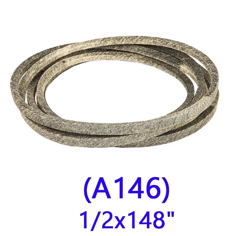 A146 Aramid Cord V-Belt 1/2X148 Inch Lawn Mower Deck Belt High Wear Resistance Repeated Bending for GrandStands Z300 Accessory
A146 Aramid Cord V-Belt 1/2X148 Inch Lawn Mower Deck Belt High Wear Resistance Repeated Bending for GrandStands Z300 Accessory