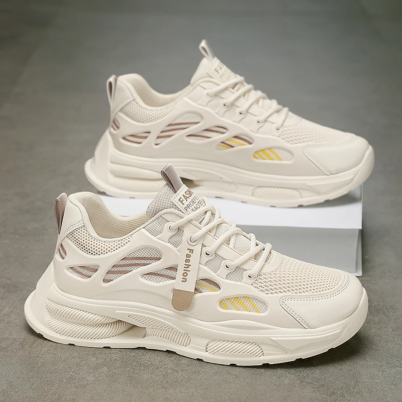 Men's Summer Breathable Running Shoes Anti-Odor Casual Dad Sneakers Thick Bottom Versatile Sports Sneakers Fashionable Leisure
Men's Summer Breathable Running Shoes Anti-Odor Casual Dad Sneakers Thick Bottom Versatile Sports Sneakers Fashionable Leisure