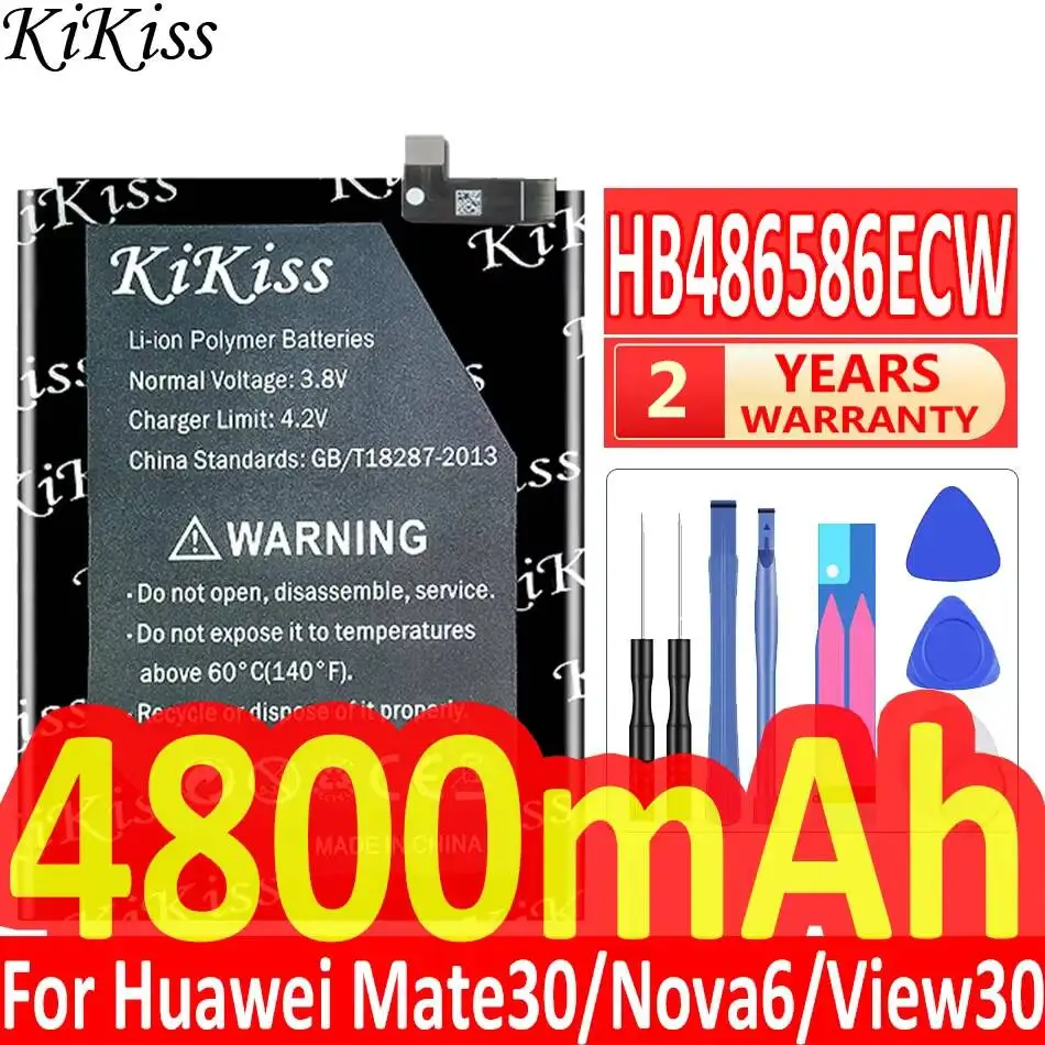 Battery HB486586ECW 4800mAh For Huawei Mate 30 Pro Nova 6 SE For Honor View 30 V30 P40 Lite 4G Jny-L01A Jny-L02A Jny-LX1
Battery HB486586ECW 4800mAh For Huawei Mate 30 Pro Nova 6 SE For Honor View 30 V30 P40 Lite 4G Jny-L01A Jny-L02A Jny-LX1