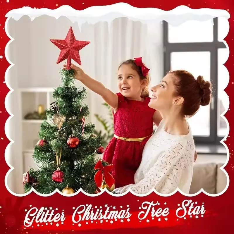 Christmas Decor 15cm Red Tree Top Star: Home Room Hanging Decor – Suitable for Seasonal Holiday Supplies, Navidad & DIY Gifts
Christmas Decor 15cm Red Tree Top Star: Home Room Hanging Decor – Suitable for Seasonal Holiday Supplies, Navidad & DIY Gifts