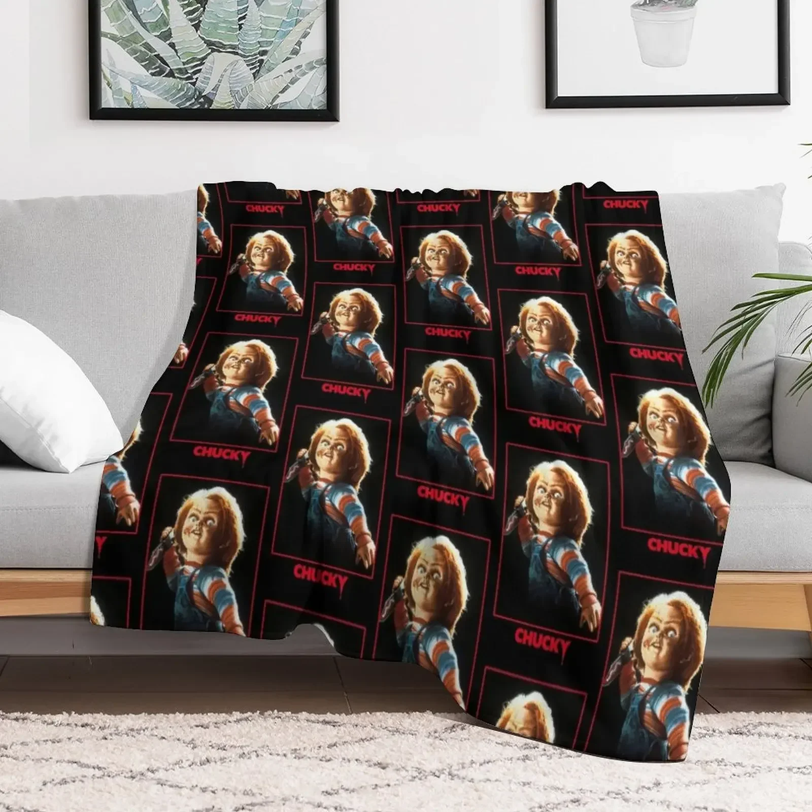 CHUCKY Childs Play Throw Blanket warm for winter Sofa Throw wednesday Thermals For Travel Blankets
CHUCKY Childs Play Throw Blanket warm for winter Sofa Throw wednesday Thermals For Travel Blankets