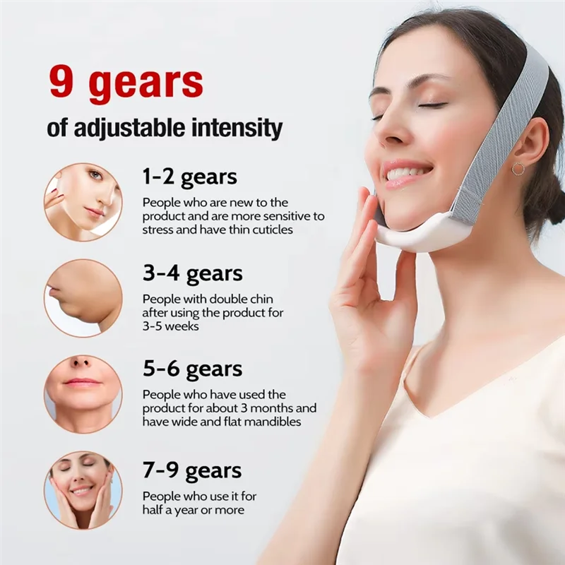 ABWM-EMS V Face Lifting Instrument Double Chin Reducer Facial Lifting Anti Wrinkle Vibrate Massage Hot Compress
ABWM-EMS V Face Lifting Instrument Double Chin Reducer Facial Lifting Anti Wrinkle Vibrate Massage Hot Compress