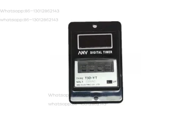 Digital display time relay T3D-YT/NT original and genuine
Digital display time relay T3D-YT/NT original and genuine