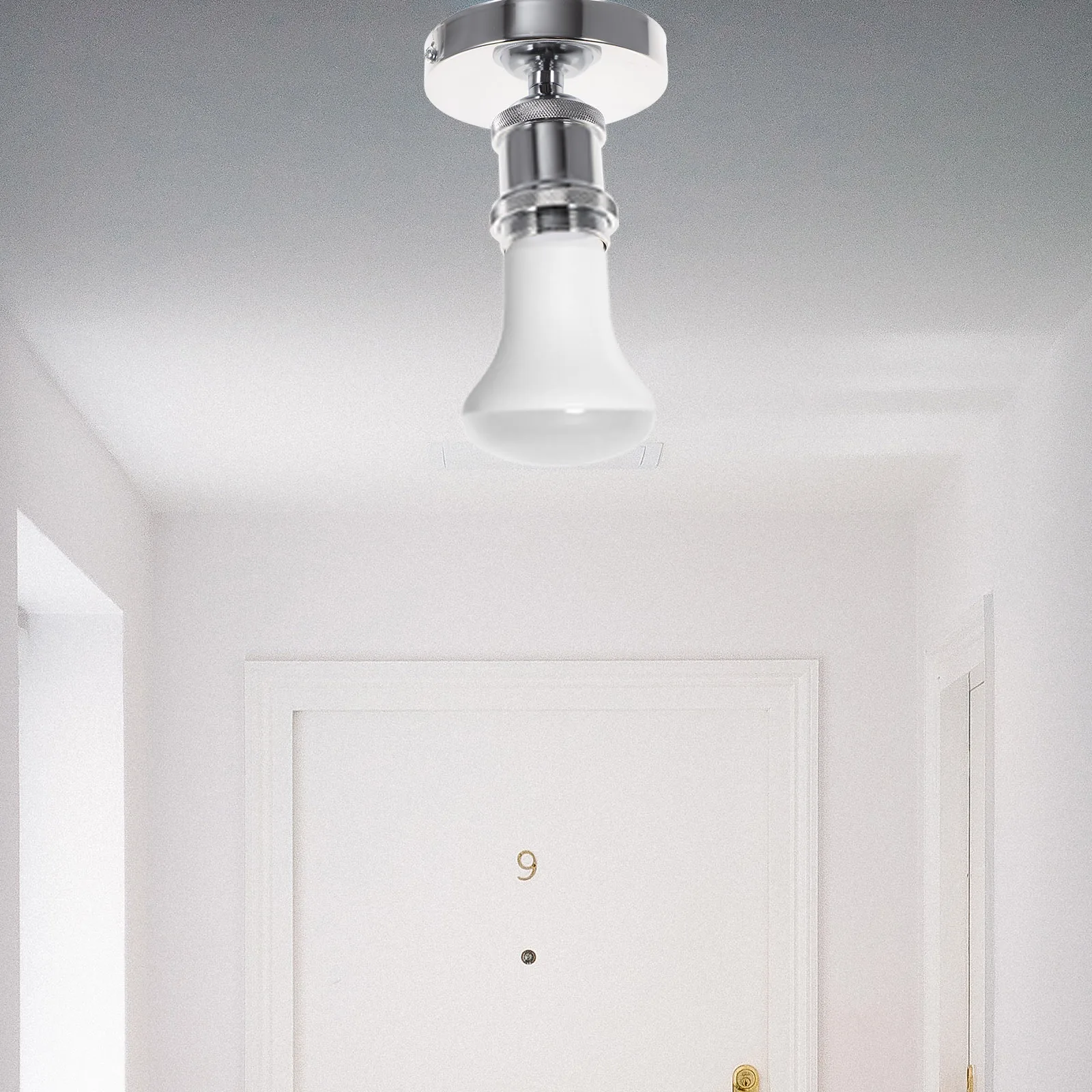 E27 Light Socket Stainless Steel Vintage Lamp Parts Bulb Holder Base Threaded Plug Fixture DIY Ceiling Lights Retro Style
E27 Light Socket Stainless Steel Vintage Lamp Parts Bulb Holder Base Threaded Plug Fixture DIY Ceiling Lights Retro Style