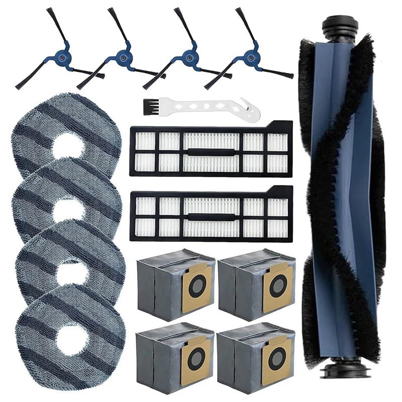 X17A 2025 NEW-For Eufy X10 Pro Omni Robot Vacuum Cleaner Main Side Brush Hepa Filter Mop Cloth Dust Bags Spare Parts
X17A 2025 NEW-For Eufy X10 Pro Omni Robot Vacuum Cleaner Main Side Brush Hepa Filter Mop Cloth Dust Bags Spare Parts