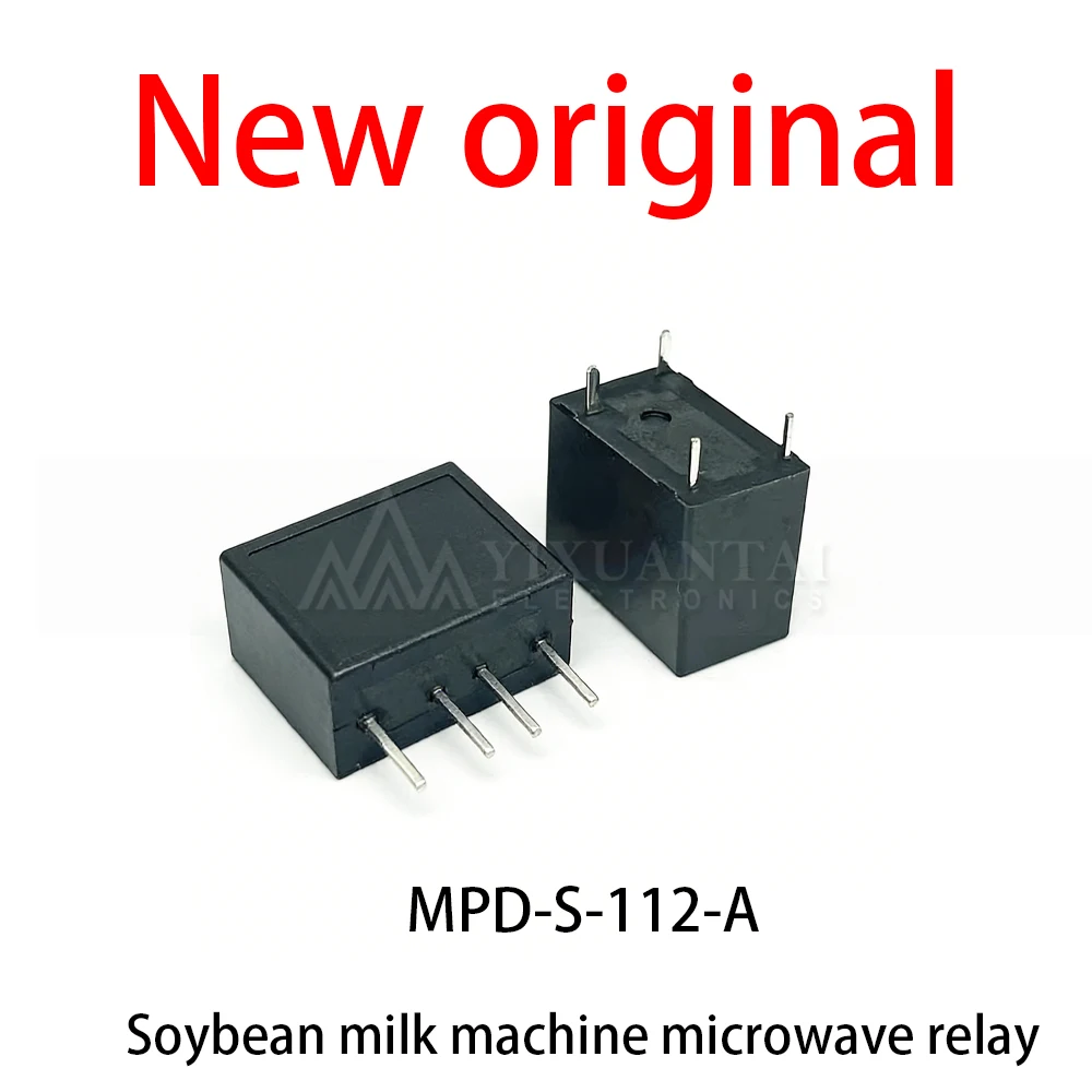 10Pcs/Lot New original MPD-S-112-A Soybean milk machine microwave relay
10Pcs/Lot New original MPD-S-112-A Soybean milk machine microwave relay