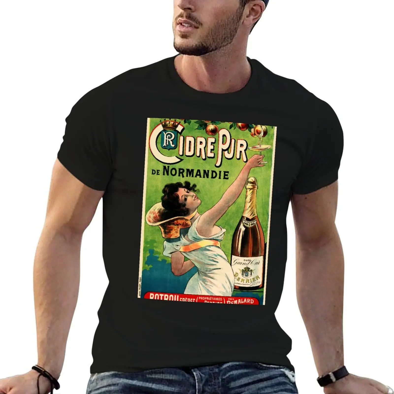 Pure Cider Normandy PERRIER GRAND CRU 1900 French Art Nouveau Wine Poster T-Shirt for a boy plain white t shirts men
Pure Cider Normandy PERRIER GRAND CRU 1900 French Art Nouveau Wine Poster T-Shirt for a boy plain white t shirts men