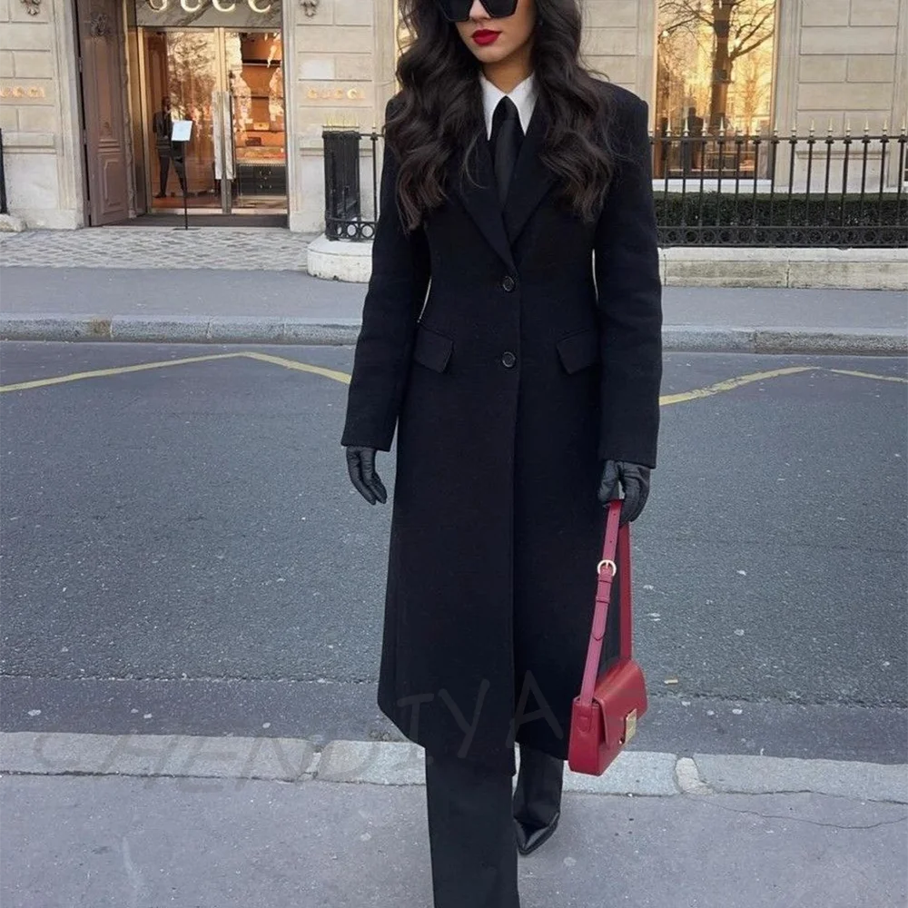 Черный пиджак цельный шикарный однобортный повседневный современный длинный пиджак чайной длины тонкий индивидуальный деловой деловой пиджак
Черный пиджак цельный шикарный однобортный повседневный современный длинный пиджак чайной длины тонкий индивидуальный деловой деловой пиджак