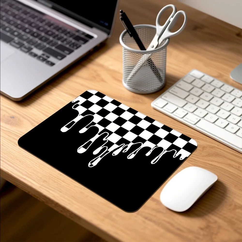 Edgy Black White Drip Design small mouse pad desk pad rubber anti-slip edge locking laptop office mat pc accessories gaming mats
Edgy Black White Drip Design small mouse pad desk pad rubber anti-slip edge locking laptop office mat pc accessories gaming mats