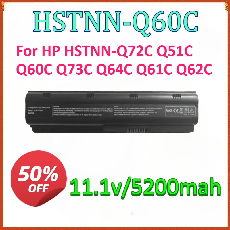 HSTNN-CBOX HSTNN-Q60C 586006-321 Laptop Battery For HP HSTNN-Q72C Q51C Q60C Q73C Q64C Q61C Q62C
HSTNN-CBOX HSTNN-Q60C 586006-321 Laptop Battery For HP HSTNN-Q72C Q51C Q60C Q73C Q64C Q61C Q62C